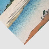 Hokusai - Fluss Tama in der Provinz Musashi Seidenpapier (Ausschnitt)