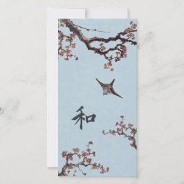 Hokusai Frieden Dankeskarte