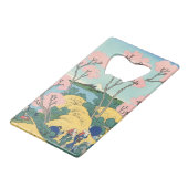 Hokusai Fuji von Gotenyama auf dem Tōkaidō Geldbeutel Flaschenöffner (Vorderseite Schrägansicht)