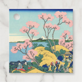 Hokusai Fuji von Gotenyama auf dem Tōkaidō Geschenkanhänger