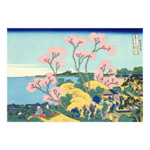 Hokusai Fuji von Gotenyama auf dem Tōkaidō in Shin Fotodruck