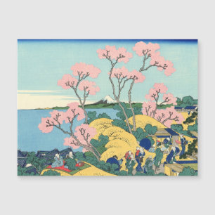 Hokusai Fuji von Gotenyama auf dem Tōkaidō in Shin Magnetkarte