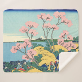 Hokusai Fuji von Gotenyama auf dem Tōkaidō Sherpadecke