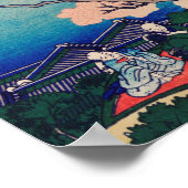 Hokusai - Goten-Yama-Hill Poster (Ecke)