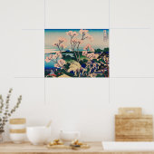 Hokusai - Goten-Yama-Hill Poster (Küche)
