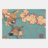 Hokusai Grasshopper und Iris Japan Geschenkpapier Set (Vorderseite 3)