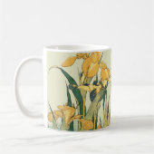 Hokusai Grasshopper und Iris Japan Kaffeetasse (Links)