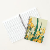 Hokusai Grasshopper und Iris Japan Notizblock (Innenseite)