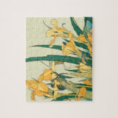 Hokusai Grasshopper und Iris Japan Puzzle (Vertikal)