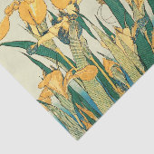 Hokusai Grasshopper und Iris Japan Seidenpapier (Ausschnitt)