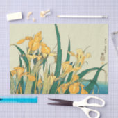 Hokusai Grasshopper und Iris Japan Seidenpapier (Handwerk)