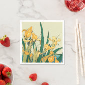 Hokusai Grasshopper und Iris Japan Serviette (Beispiel)