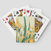 Hokusai Grasshopper und Iris Japan Spielkarten (Rückseite)
