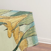 Hokusai Grasshopper und Iris Japan Tischdecke (Beispiel)