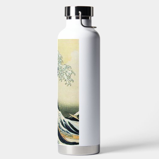 Hokusai Great Wave Insulted Flasche (links)