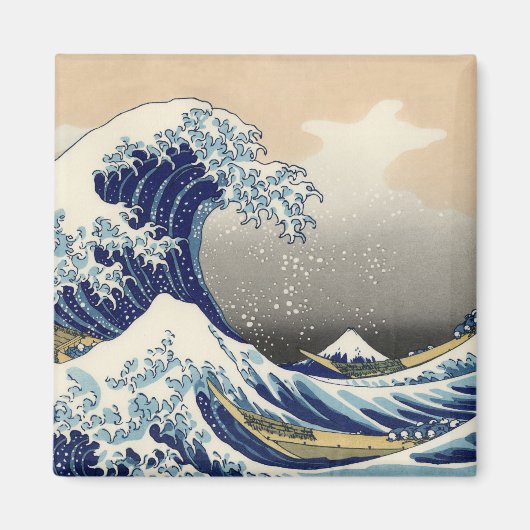 HOKUSAI Great Wave Magnet (Vorne)