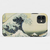 Hokusai Great Wave of Kanagaw iPhone Case (Rückseite (Horizontal))
