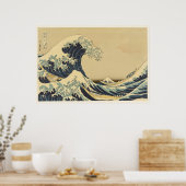 Hokusai Great Wave Off Kanagawa Poster (Küche)