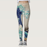 Hokusai Great Wave off Kanagawa. Vintage japanisch Leggings<br><div class="desc">Katsushika Hokusai "Die große Welle vor Kanagawa" Leggings. Vintage japanische Abbildung.</div>
