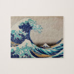 Hokusai Great Wave off Kanagawa. Vintage japanisch Puzzle<br><div class="desc">Katsushika Hokusai "The Great Wave off Kanagawa" Puzzle. Vintage japanische Abbildung.</div>