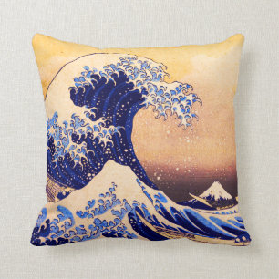 Hokusai große Welle Kissen