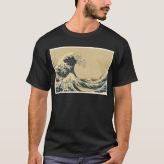 Hokusai große Welle weg von Kanagawa T-Shirt