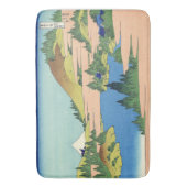 Hokusai Hakone See in der Provinz Sagami Badematte (Vorderseite Vertikal)