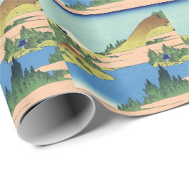 Hokusai Hakone See in der Provinz Sagami Geschenkpapier