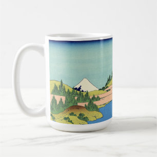 Hokusai Hakone-See in der Provinz Sagami Kaffeetasse
