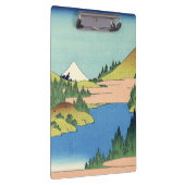 Hokusai Hakone See in der Provinz Sagami Klemmbrett (Rechts)