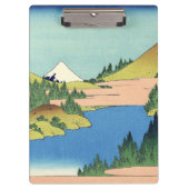 Hokusai Hakone See in der Provinz Sagami Klemmbrett (Vorderseite)