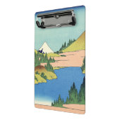 Hokusai Hakone See in der Provinz Sagami Mini Klemmbrett (Gewinkelt2)