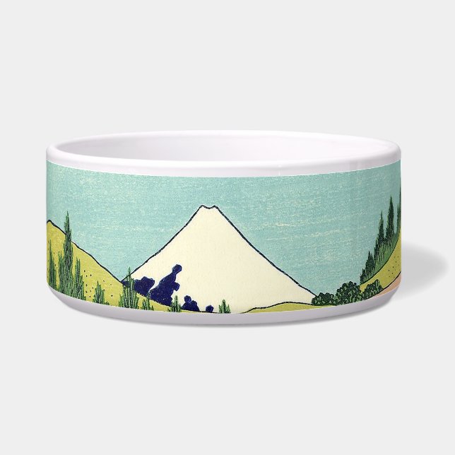 Hokusai Hakone See in der Provinz Sagami Napf (Links)