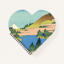 Hokusai Hakone See in der Provinz Sagami Notizblock