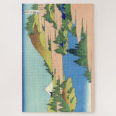Hokusai Hakone See in der Provinz Sagami Puzzle (Vertikal)