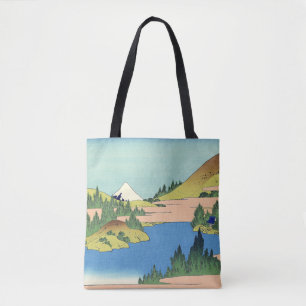Hokusai Hakone See in der Provinz Sagami Tasche