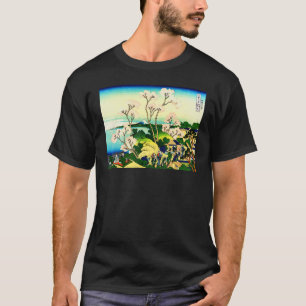 Hokusai Japan Landschaft Goten-yama Hügel Japanisc T-Shirt
