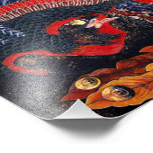 Hokusai Japanese Phoenix Fotodruck (Ecke)