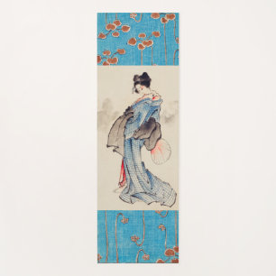 HOKUSAI JAPANISCHE FRAUEN-YOGA Matte