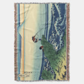 Hokusai - Kajikazawa in der Provinz Kai Kunstkunst Decke (Vorderseite Vertikal)