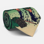 Hokusai Katsushika - Mishima Pass in der Provinz K Krawatte (Gerollt)