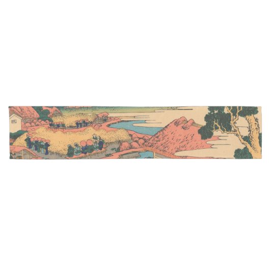 Hokusai Katsushika - The Tea Plantation Kurzer Tischläufer (Horizontal)