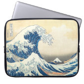 Hokusai Laptopschutzhülle (Vorderseite)