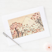 Hokusai Mount Fuji Cherry blüht Stickers (Umschlag)
