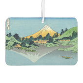 Hokusai - Mount Fuji reflektiert den Kawaguchi-See Autolufterfrischer (Rückseite)