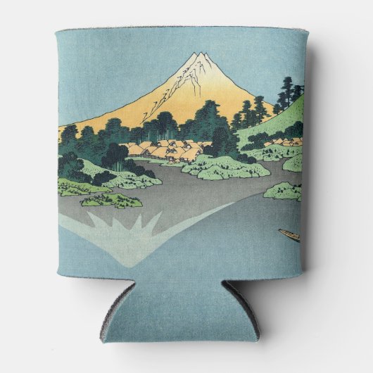 Hokusai Mount Fuji reflektiert den Kawaguchi-See Dosenkühler (Vorderseite)
