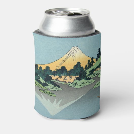 Hokusai Mount Fuji reflektiert den Kawaguchi-See Dosenkühler (Kanne Rückseite)