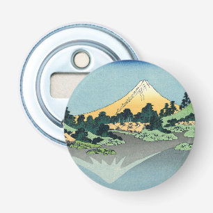 Hokusai Mount Fuji reflektiert den Kawaguchi-See Flaschenöffner