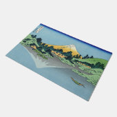 Hokusai - Mount Fuji reflektiert den Kawaguchi-See Fußmatte (Schrägansicht)