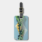 Hokusai - Mount Fuji reflektiert den Kawaguchi-See Gepäckanhänger (Vorderseite vertikal)